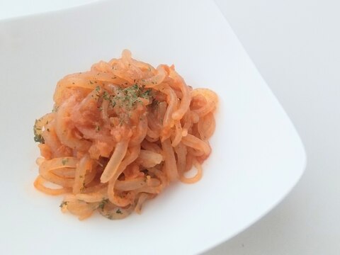 簡単、節約。こんにゃポリタン。